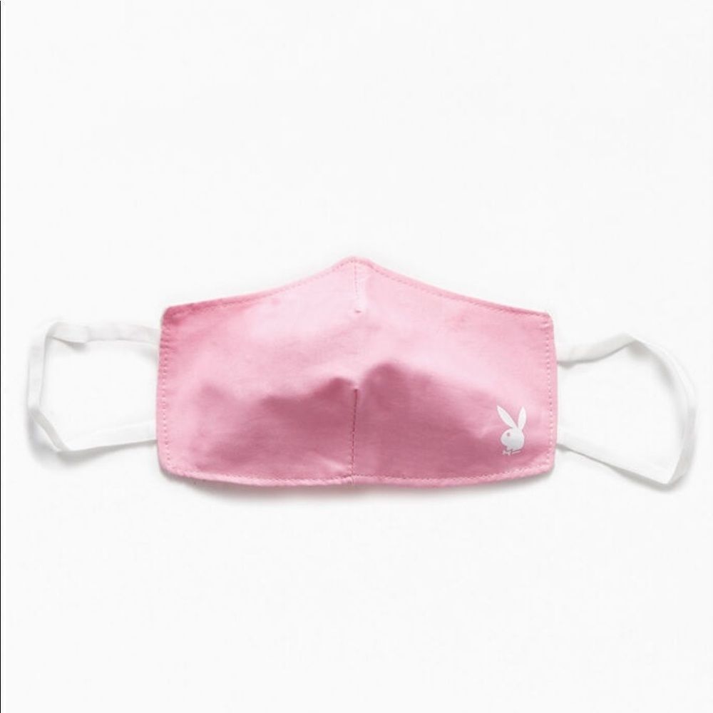 Pink playboy mask